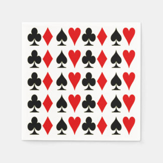 Spade, Diamond, Club, Heart Plays Card Suits Servet