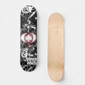 Spade en Skulls Skateboard (Voorkant)