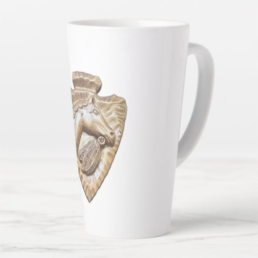 Spade Horsey Latte Mok (Rechterhoek)