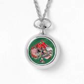 Spade - Las Vegas Speel Kaart Shape Horloge (Voorkant)