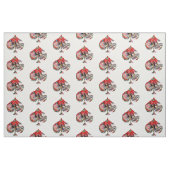 Spade - Las Vegas Speel Kaart Shape Stof (Fat Quarter)