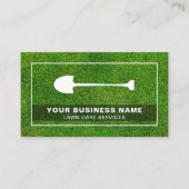 Spade Shovel Tool Tuinieren Landscaping Gazonverzo Visitekaartje (Voorkant)