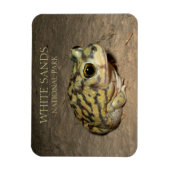 Spadefoot-pad, White Sands National Park Magneet (Verticaal)