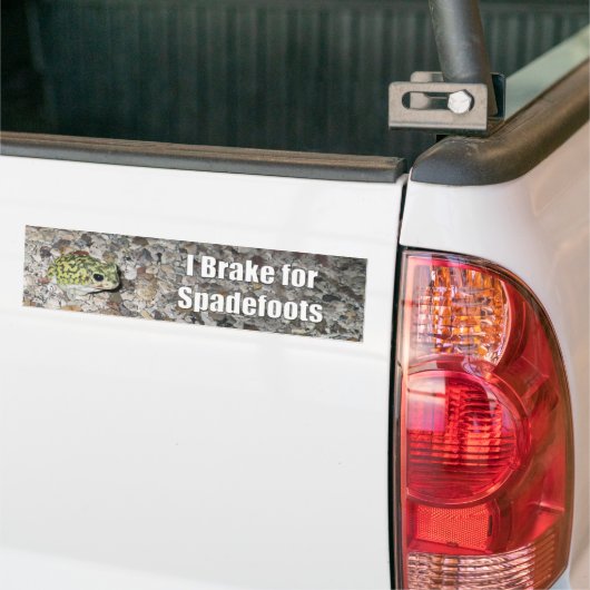 Spadefoots Bumpersticker (Op Truck)