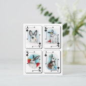 SPADES BRIEFKAART (Staand voorkant)