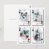 SPADES BRIEFKAART (Voorkant / Achterkant)