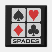 Spades magnet (Voorkant)