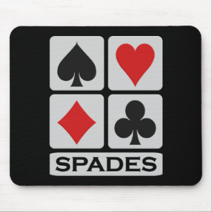 Spades mousepad muismat