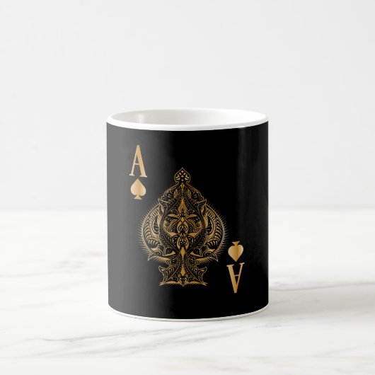 Spades Poker Ace Casino Koffiemok (Center)