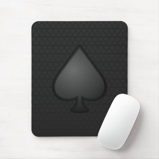 Spades Symbol Mousepad Muismat (Met muis)