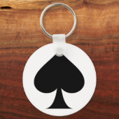 Spadesymbool Sleutelhanger (Voorkant)