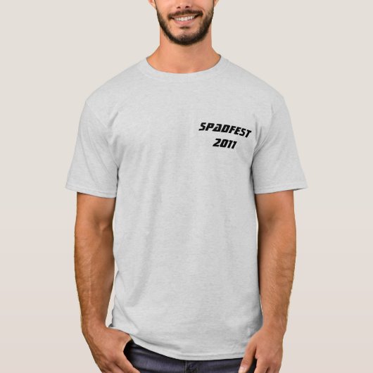 Spadfest 2011 T-shirt (Voorkant)