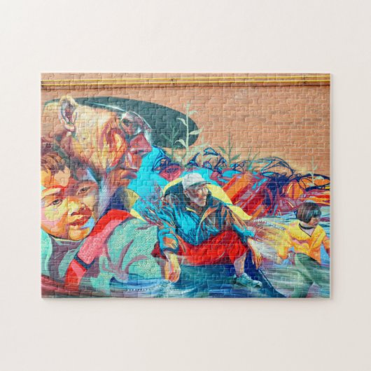 Spadina Culture Art Toronto. Legpuzzel (Horizontaal)