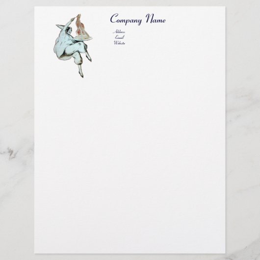 SPAGETTI PARTIJ, ITALIAANSE KITCHEN, RESTAURANT BRIEFHOOFD ONTWERP (Voorkant)