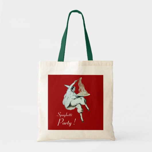 SPAGETTI PARTIJ, ITALIAANSE KITCHEN, RESTAURANT TOTE BAG (Voorkant)