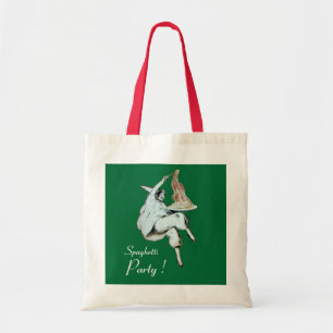 SPAGETTI PARTIJ, ITALIAANSE KITCHEN, RESTAURANT TOTE BAG