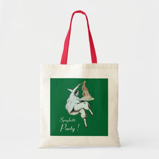 SPAGETTI PARTIJ, ITALIAANSE KITCHEN, RESTAURANT TOTE BAG (Voorkant)