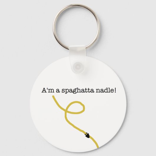 Spaghatta Nadle Sleutelhanger! Sleutelhanger (Voorkant)