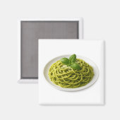 Spaghetti al Pesto Magnet (Voorkant / Achterkant)