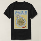 Spaghetti alle Vongole 1839 T-shirt (Design voorkant)