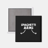 Spaghetti Arms Lifting Gym Magneet (Voorkant / Achterkant)
