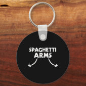 Spaghetti Arms Lifting Gym Sleutelhanger (Voorkant)