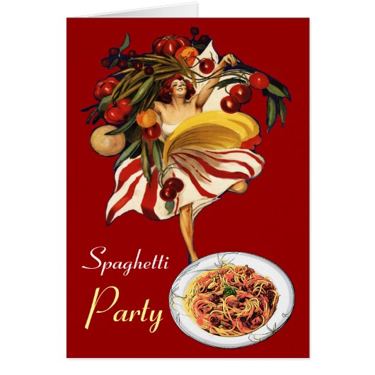 SPAGHETTI ARTIJ DANCE, ITALIAANSE KITCHEN EN TOMAT (Voorkant)