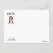 SPAGHETTI ARTIJ DANCE, ITALIAANSE KITCHEN EN TOMAT BRIEFKAART (Achterkant)