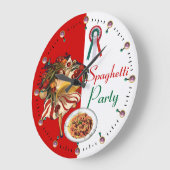 SPAGHETTI ARTIJ DANCE, ITALIAANSE KITCHEN EN TOMAT GROTE KLOK (Hoek)