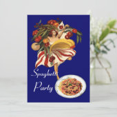 SPAGHETTI ARTIJ DANCE, ITALIAANSE KITCHEN EN TOMAT KAART (Staand voorkant)