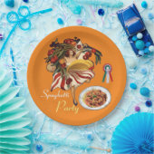 SPAGHETTI ARTIJ DANCE, ITALIAANSE KITCHEN EN TOMAT PAPIEREN BORDJE (Feest)