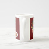 SPAGHETTI ARTIJ DANCE, ITALIAANSE KITCHEN EN TOMAT PORSELEIN KOP (Achterkant)