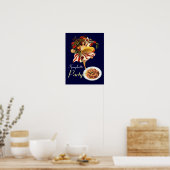 SPAGHETTI ARTIJ DANCE, ITALIAANSE KITCHEN EN TOMAT POSTER (Keuken)