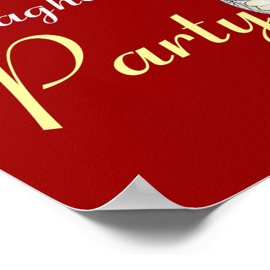 SPAGHETTI ARTIJ DANCE, ITALIAANSE KITCHEN EN TOMAT POSTER (Hoek)