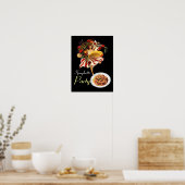 SPAGHETTI ARTIJ DANCE, ITALIAANSE KITCHEN EN TOMAT POSTER (Keuken)