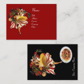 SPAGHETTI ARTIJ DANCE, ITALIAANSE KITCHEN EN TOMAT VISITEKAARTJE (Voorkant / Achterkant)