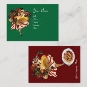 SPAGHETTI ARTIJ DANCE, ITALIAANSE KITCHEN EN TOMAT VISITEKAARTJE (Voorkant / Achterkant)