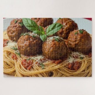 Spaghetti & balletjes gehakt legpuzzel