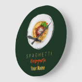 Spaghetti bolognese pasta nodele gourmet chef grote klok (Hoek)