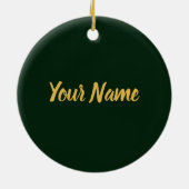 Spaghetti bolognese pasta nodele gourmet chef keramisch ornament (Achterkant)