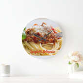 Spaghetti Bolognese Sauce Pasta met Parmesan Grote Klok (Huis)
