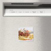 Spaghetti Bolognese Sauce Pasta met Parmesan Magneet (Insitu (Vaatwasser))