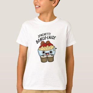 Spaghetti Bongolaise Funny Food Pun T-shirt