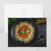 Spaghetti Briefkaart (Voorkant / Achterkant)
