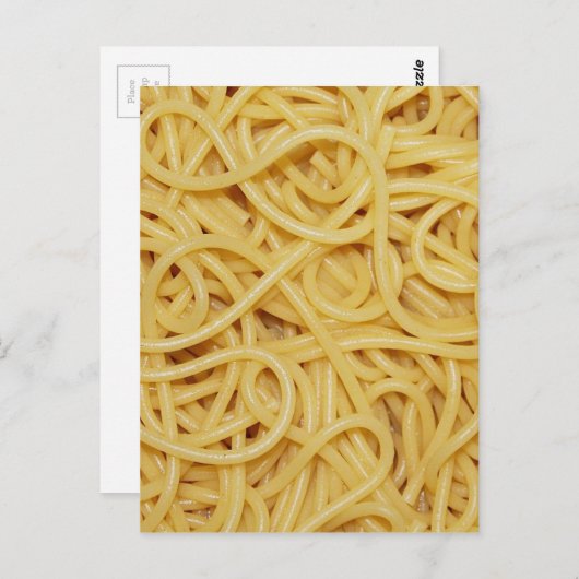 Spaghetti Briefkaart (Voorkant / Achterkant)