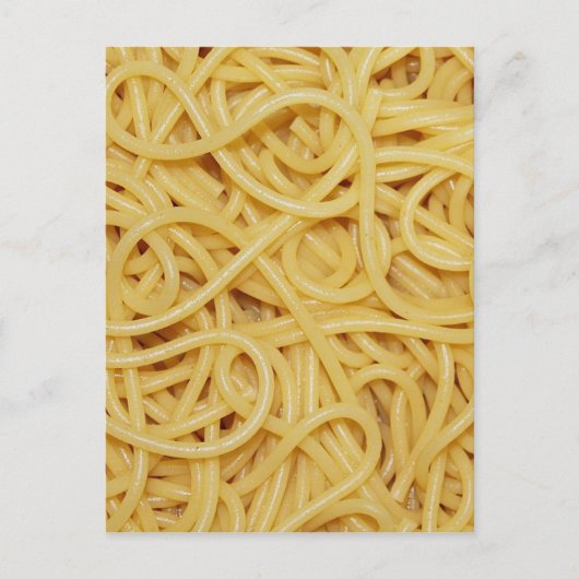 Spaghetti Briefkaart (Voorkant)