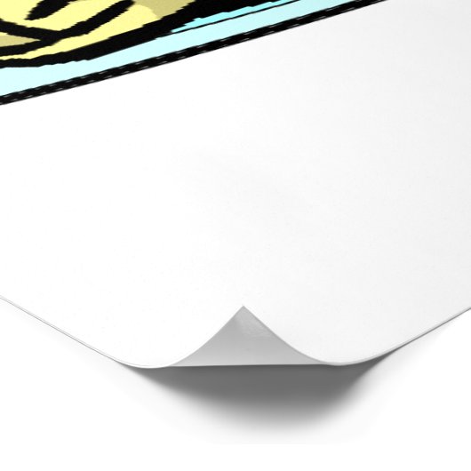 Spaghetti Cat Poster (Hoek)