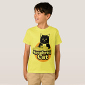 Spaghetti Cat T-shirt (Voorkant volledig)