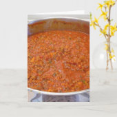 Spaghetti Diner Koken Voedsel Italiaanse Saus Kaart (Gele Bloem)