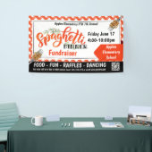 Spaghetti Dinner Fundraiser PTO PTA Kerk Banner (Beurs)